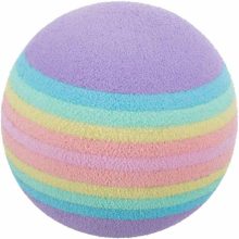 TRIXIE macska játék Szivárvány Labda 4cm/4db