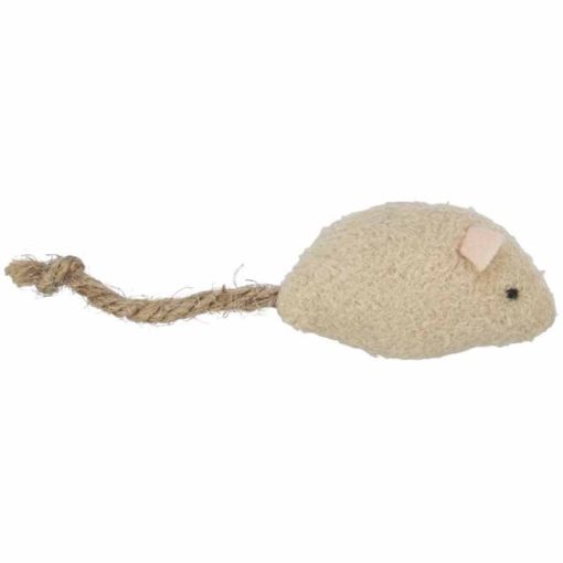 TRIXIE macska játék Színes Plüss Egér +catnip 5cm