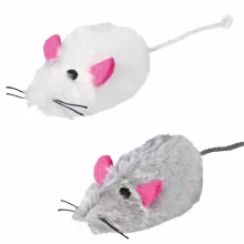 TRIXIE macska játék Hosszú szőrű egér +catnip 9cm