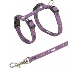 TRIXIE macska hám szett 21-34cm/8mm 1,2m Kölyök Egérmintás