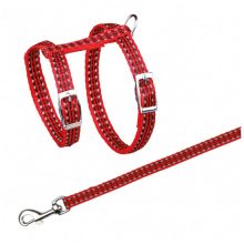 TRIXIE macska hám szett 22-42cm/10mm 1,2m Fényvisszaverős