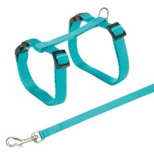 TRIXIE macska hám szett 26-43cm/10mm 1,2M Egyszínű