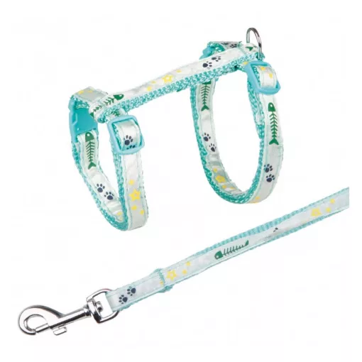 TRIXIE macska hám szett 22-36cm/10mm 1,20m