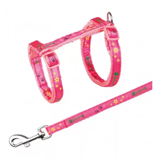 TRIXIE macska hám szett 22-36cm/10mm 1,20m