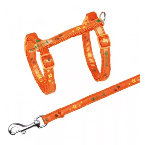 TRIXIE macska hám szett 22-36cm/10mm 1,20m