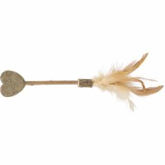   TRIXIE macska játék fogtisztítós Matatabi Nyalóka Szív Alakú 23cm