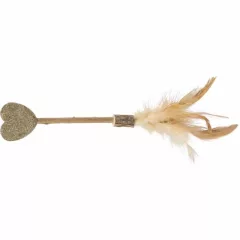   TRIXIE macska játék fogtisztítós Matatabi Nyalóka Szív Alakú 23cm