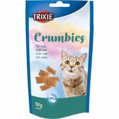   TRIXIE SNACK Crumbies Szőroldó 50g Jutalomfalat macskáknak