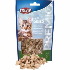   TRIXIE PREMIO Csirkeszív Fagyasztva Szárított 25g Jutalomfalat macskáknak