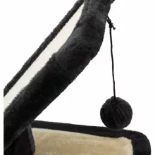 TRIXIE kaparófa Plüss Talppal 30X42X40cm Fekete/Krém