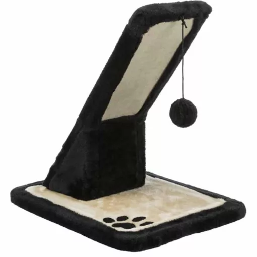 TRIXIE kaparófa Plüss Talppal 30X42X40cm Fekete/Krém