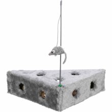KT TRIXIE macska játék Plüss Sajt 3 Labdával 36x8x26/26cm