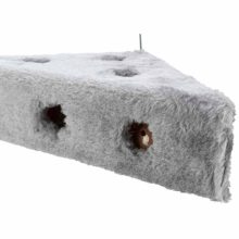 KT TRIXIE macska játék Plüss Sajt 3 Labdával 36x8x26/26cm