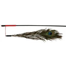 TRIXIE macska játék Peca Páva tollal 47cm