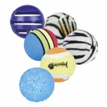 KT TRIXIE macska játék Teniszlabda 3,5cm-4cm/6db