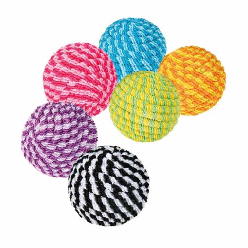 KT TRIXIE macska játék Spirál Labda kötélből 4,5cm