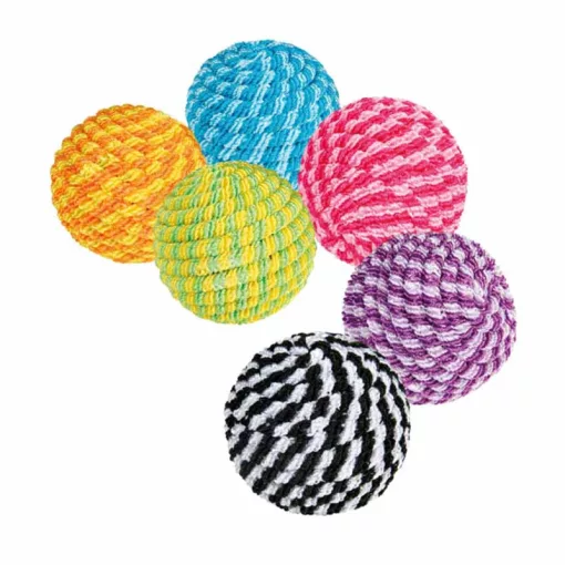 TRIXIE macska játék Spirál Labda kötélből 4,5cm