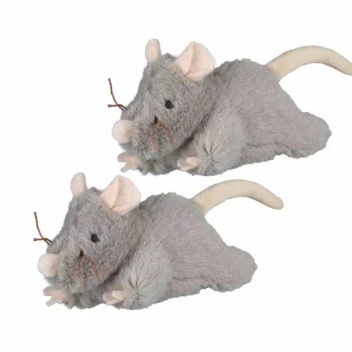 TRIXIE macska játék Plüss Egér Hanggal 15cm