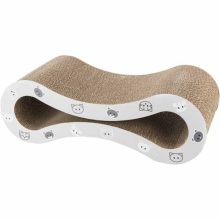 TRIXIE Kaparó karton Mimi Hullám Szürke 48×16×22cm