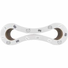 TRIXIE Kaparó karton Mimi Hullám Szürke 48×16×22cm