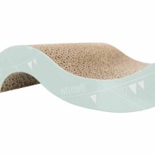 TRIXIE Kaparó karton Hullám Lila/Menta 38x7x18cm