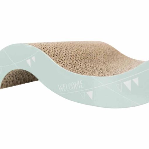 TRIXIE Kaparó karton Hullám Lila/Menta 38x7x18cm