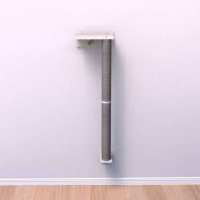 TRIXIE kaparófa Falra szerelhető 35x130x25cm Fehér/Szürke