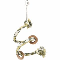TRIXIE madárjáték Spirál Kötél csengővel 50cm/21mm