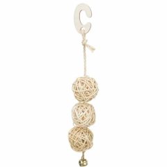 TRIXIE madárjáték Rattan Balls 3db/24cm