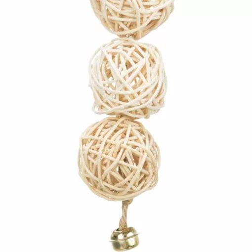 TRIXIE madárjáték Rattan Balls 3db/24cm