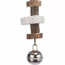 TRIXIE madárjáték csőrkoptató és Fa Csengővel 16cm