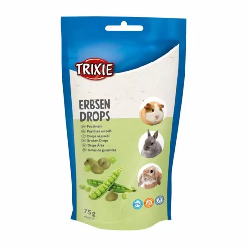 TRIXIE Drops  jutalomfalat rágcsálóknak Borsóval 75g