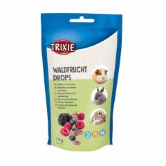   TRIXIE rágcsáló jutalomfalat Drops Erdei Gyümölccsel 75g