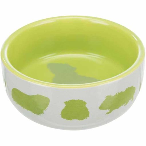 TRIXIE rágcsáló kerámia tál Mintával Tengerimalacoknak 250ml/11cm