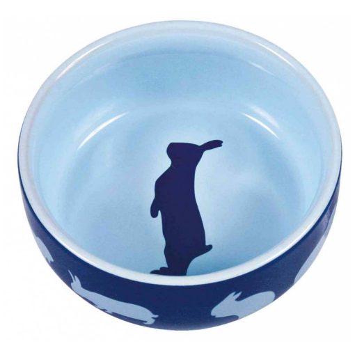 TRIXIE rágcsáló kerámia tál Mintával Nyúlaknak 250ml/11cm