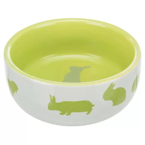TRIXIE kerámia tál Mintával Nyúlaknak 250ml/11cm