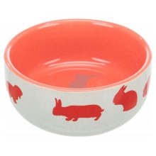 TRIXIE rágcsáló kerámia tál Mintával Nyúlaknak 250ml/11cm