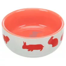 TRIXIE kerámia tál Mintával Nyúlaknak 250ml/11cm