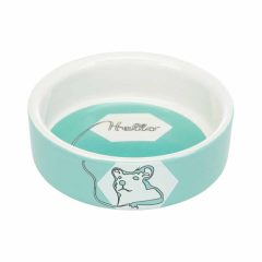   TRIXIE rágcsáló kerámia tál Szines mintás Hörcsögöknek 90ml /8cm