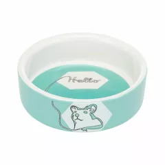   TRIXIE kerámia tál Szines mintás Hörcsögöknek 90ml /8cm