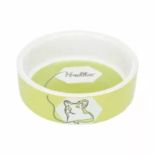 TRIXIE kerámia tál Szines mintás Hörcsögöknek 90ml /8cm