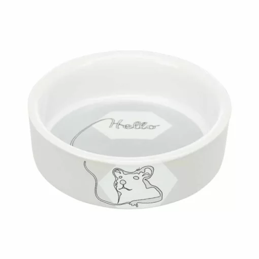 TRIXIE kerámia tál Szines mintás Hörcsögöknek 90ml /8cm