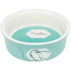  TRIXIE rágcsáló kerámia tál Szines mintás Nyulaknak 240ml /11cm
