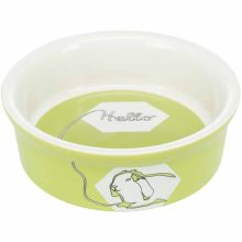 TRIXIE rágcsáló kerámia tál Szines mintás Nyulaknak 240ml /11cm