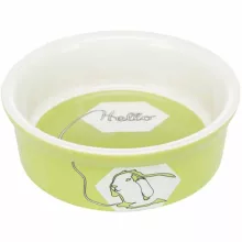 TRIXIE kerámia tál Szines mintás Nyulaknak 240ml /11cm