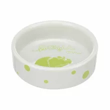TRIXIE kerámia tál Festett motívummal Hörcsögöknek 90ml /8cm