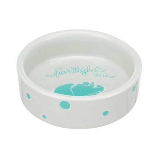 TRIXIE rágcsáló kerámia tál Festett motívummal Hörcsögöknek 90ml /8cm