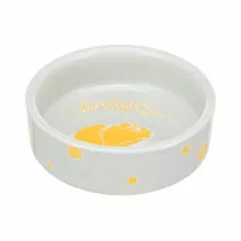 TRIXIE kerámia tál Festett motívummal Hörcsögöknek 90ml /8cm
