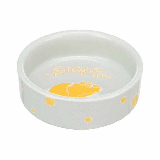 TRIXIE rágcsáló kerámia tál Festett motívummal Hörcsögöknek 90ml /8cm