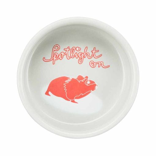 TRIXIE rágcsáló kerámia tál Festett motívummal Hörcsögöknek 90ml /8cm